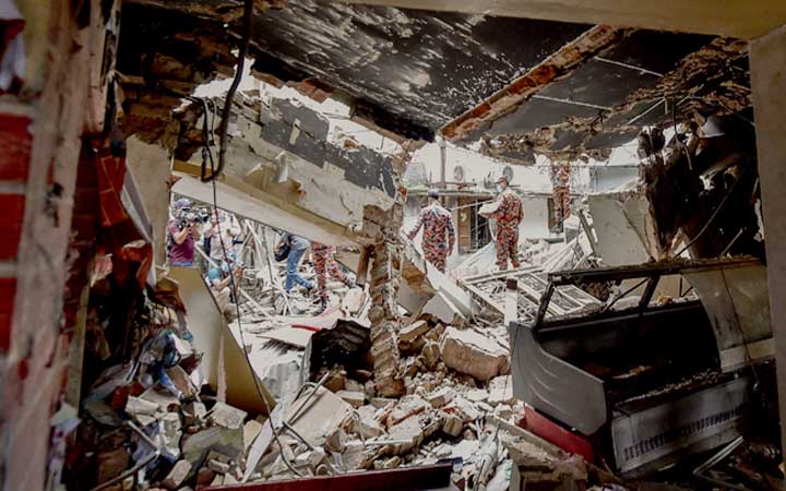 মগবাজারে বিস্ফোরণ: বার্ন ইউনিটে আরও একজনের মৃত্যু