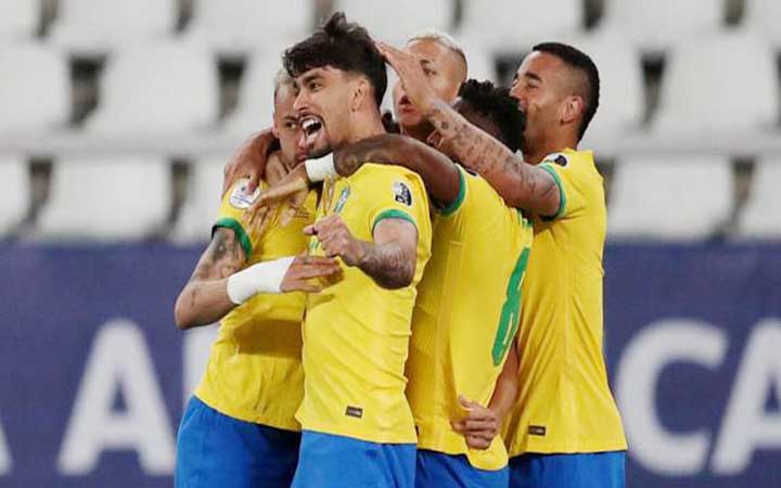 কষ্টার্জিত জয়ে সেমিতে ব্রাজিল