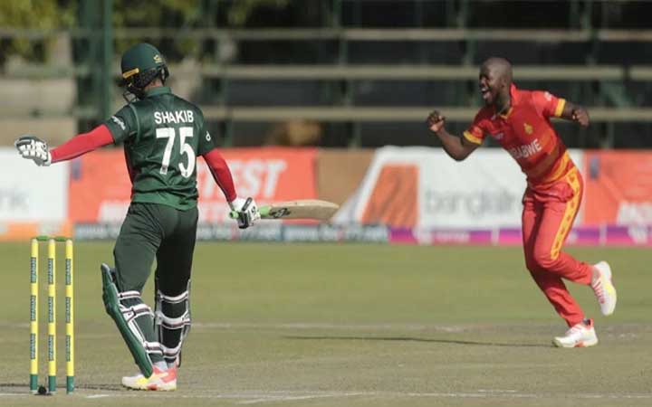 সিরিজে সমতায় ফিরল জিম্বাবুয়ে