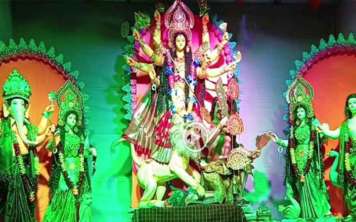 মহানবমী আজ, দেবীর বিদায়ঘণ্টা শুরু