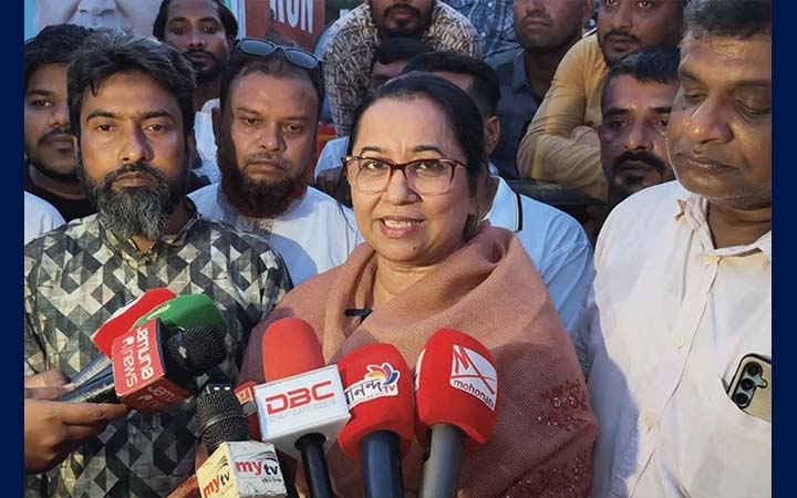 বিএনপি আইনের বাইরে কিছুই করবে না: এমপি নিলুফার চৌধুরী