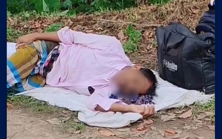প্রবাস ফেরত অসুস্থ জামালকে রাস্তায় ফেলে গেলেন স্ত্রী-সন্তানরা