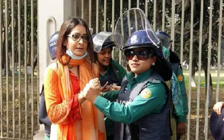 নাশকতার মামলায় নিপুন রায় তিন দিনের রিমান্ডে
