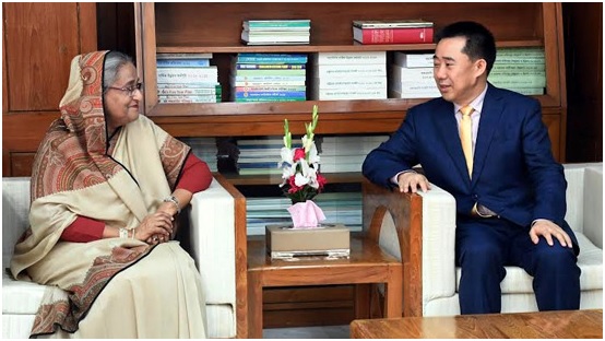 রোহিঙ্গা সমস্যা সমাধানে বেইজিং গঠনমূলক ভূমিকা রাখবে : প্রধানমন্ত্রীকে চীনের রাষ্ট্রদূত