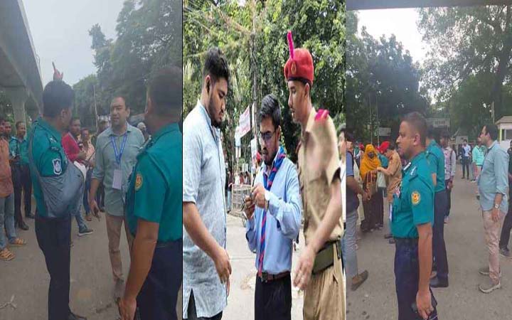 ডাকসু নির্বাচন ঘিরে কঠোর নিরাপত্তা, কার্ড ছাড়া ক্যাম্পাসে প্রবেশ নিষেধ
