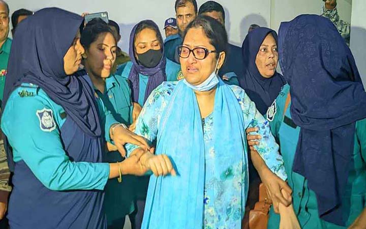 রংপুরের সেই আ.লীগ নেত্রী লিপি খান কারাগারে