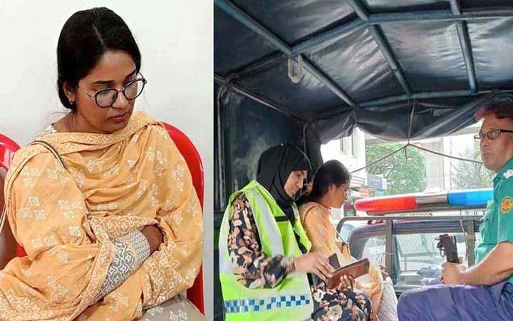 নাগরিক কমিটির নেত্রী পিংকি কারাগারে