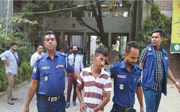 নারায়ণগঞ্জে তিন খুন: আসামি ইয়াসিন ৫ দিনের রিমান্ডে