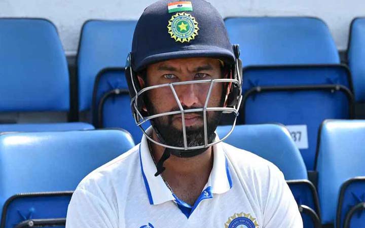 ক্রিকেট থেকে বিদায়ের ঘোষণা দিলেন পুজারা