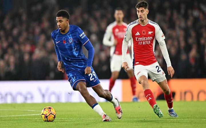 সমতায় শেষ চেলসি-আর্সেনালের লন্ডন ডার্বি