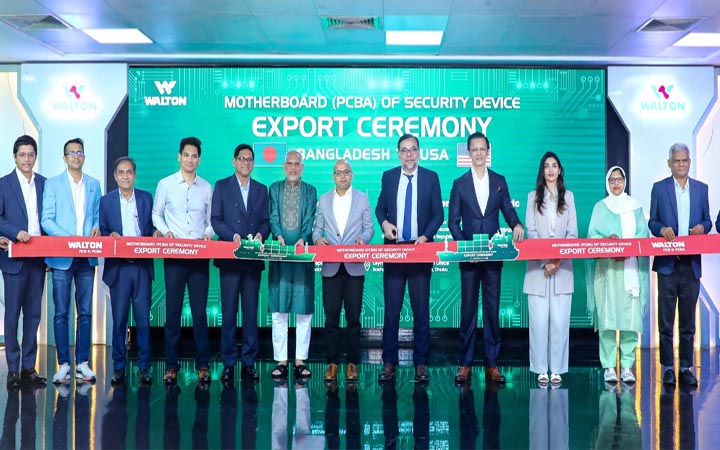 যুক্তরাষ্ট্রে মাদারবোর্ড রপ্তানি করছে ওয়ালটন