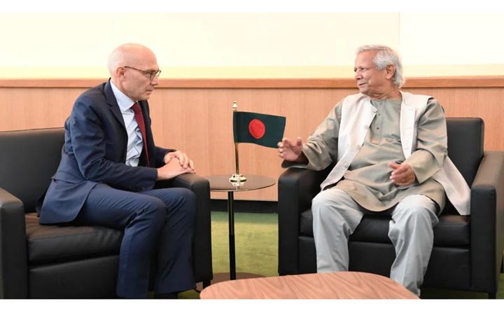 নির্বাচনে ভুয়া তথ্য মোকাবিলায় জাতিসংঘের সহায়তা চাইলেন প্রধান উপদেষ্টা