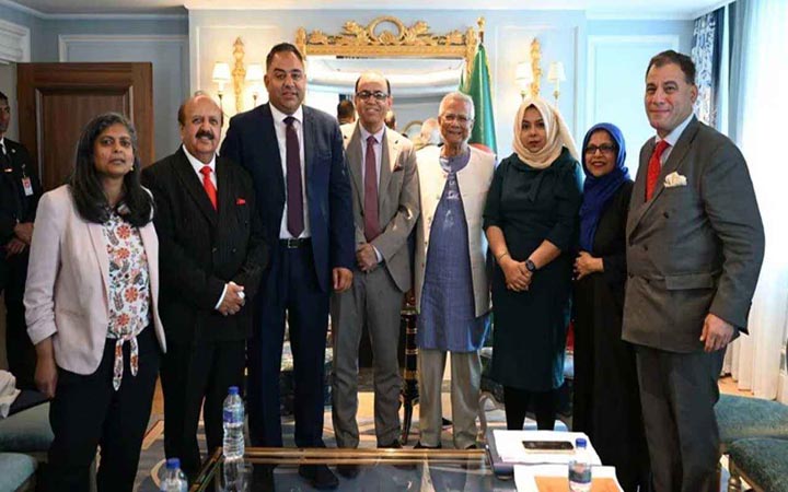 প্রধান উপদেষ্টার সঙ্গে ব্রিটিশ এমপিদের প্রতিনিধি দলের সাক্ষাৎ