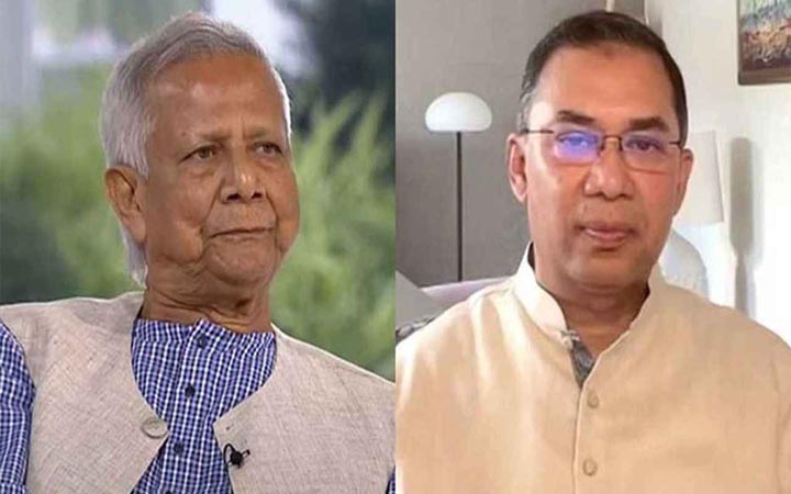 প্রধান উপদেষ্টার সঙ্গে লন্ডনে সাক্ষাৎ করবেন তারেক রহমান