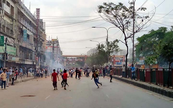 নিউমার্কেটে সংঘর্ষের ঘটনায় প্রধান আসামি বিএনপি নেতা
