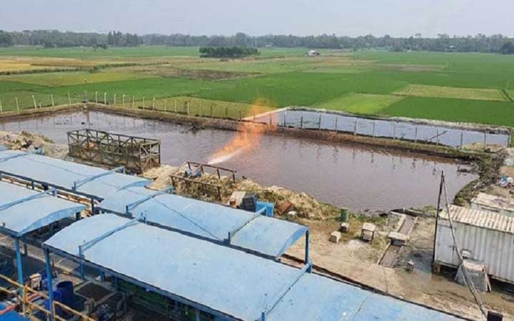 ব্রাহ্মণবাড়িয়ায় নতুন কূপেও গ্যাসের সন্ধান পেয়েছে বাপেক্স