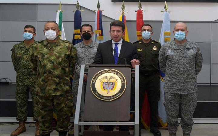 কলম্বিয়ায় সামরিক অভিযানে ফার্কের ১০ সদস্য নিহত