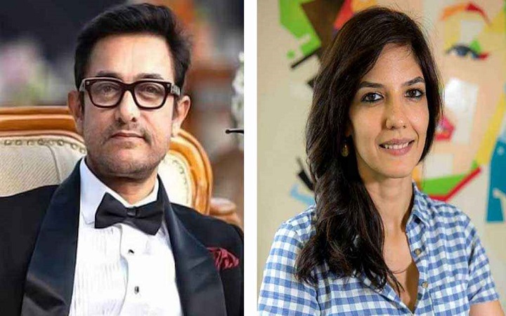 এবার সবার সামনে প্রেমিকার হাত ধরে আমির