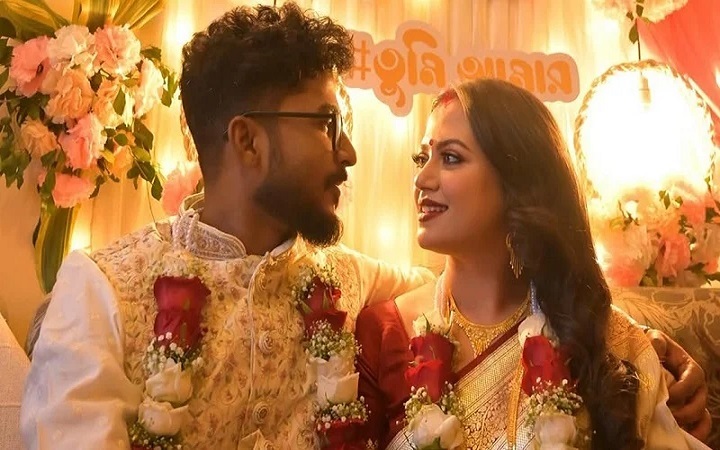 গোপনে বিয়ের কারণ জানালেন অভিনেত্রী অহনা