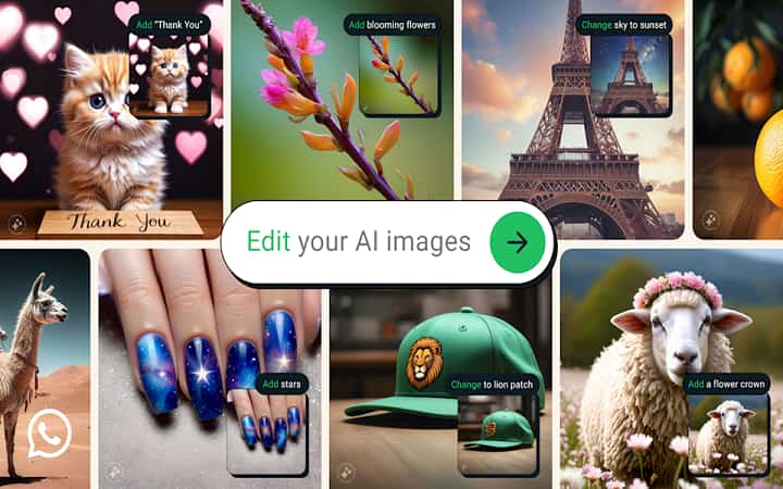 হোয়াটসঅ্যাপে এআই দিয়ে বানানো যাবে নিজের পছন্দের ছবি