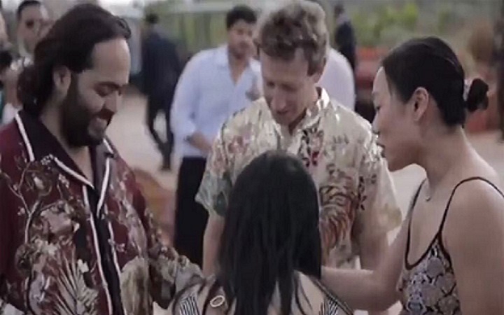 জাকারবার্গের স্ত্রী অনন্ত আম্বানির ঘড়ি দেখে মুগ্ধ