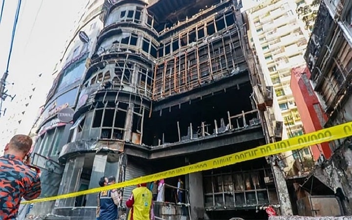 বেইলি রোডে আগুনের ঘটনায় মামলা