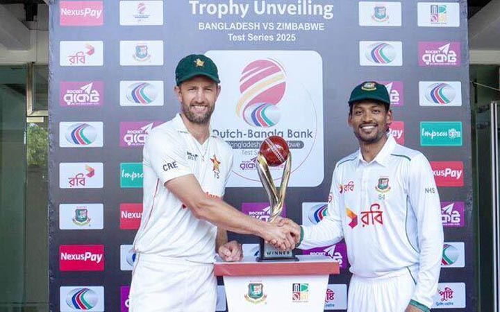 জিম্বাবুয়ের বিপক্ষে টস জিতে ব্যাটিংয়ে বাংলাদেশ