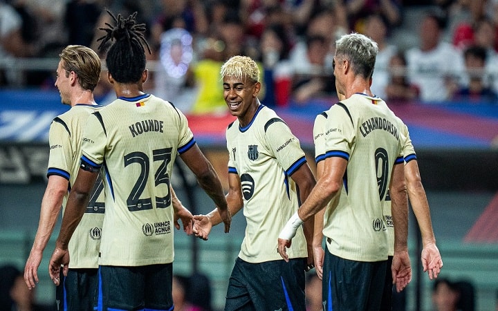 প্রতিপক্ষের জালে ৭ গোল, বার্সেলোনার বড় জয়