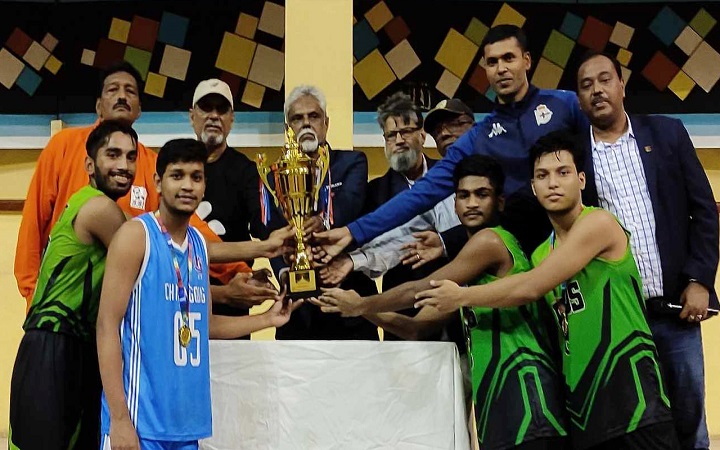 বাস্কেটবলে ফ্লেইম বয়েজ চ্যাম্পিয়ন