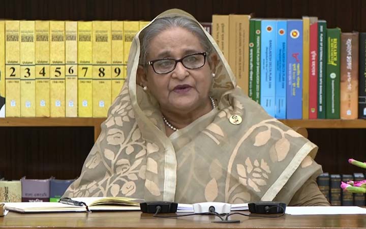 বিশ্বব্যাপী শান্তিরক্ষা ও শান্তি বিনির্মাণ প্রচেষ্টায় বাংলাদেশ প্রতিশ্রুতিবদ্ধ : প্রধানমন্ত্রী