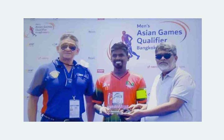 এশিয়ান গেমস হকি বাছাইপর্ব : ইন্দোনেশিয়াকে ৩-১ গোলে হারাল বাংলাদেশ