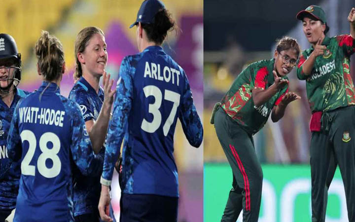 বাংলাদেশের স্বপ্নভঙ্গ হেদার নাইটের ব্যাটে