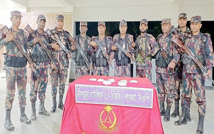 সাতক্ষীরায় বিপুল পরিমাণ আইস ও হেরোইন উদ্ধার