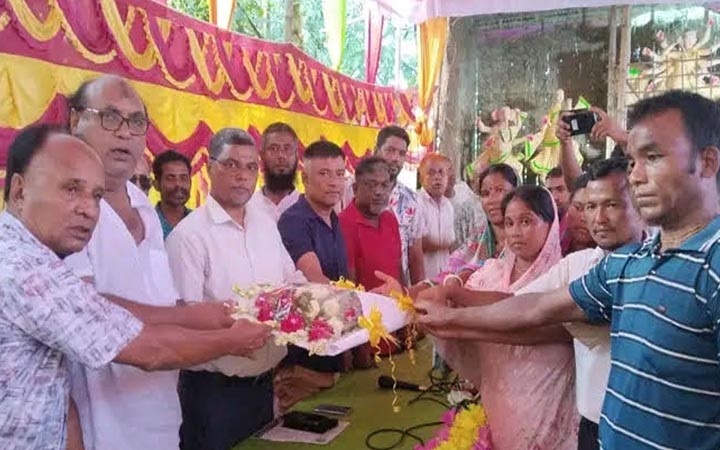 নীলফামারীতে বিএনপিতে ৭ শতাধিক সনাতন ধর্মাবলম্বীর যোগদান