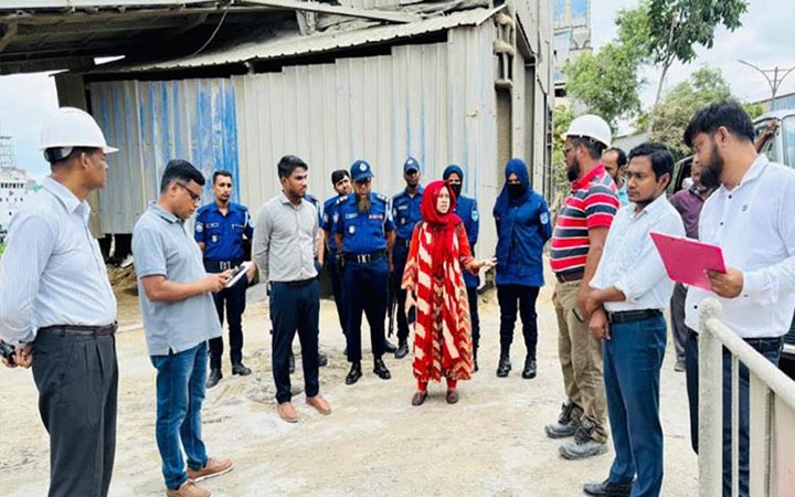 বন্দরে বায়ুদূষণ বন্ধে অভিযান, ২ লাখ টাকা জরিমানা