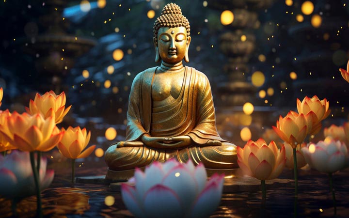 বৌদ্ধ সম্প্রদায়ের প্রধান ধর্মীয় উৎসব শুভ বুদ্ধপূর্ণিমা আজ