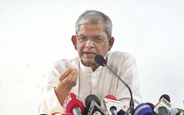 পুলিশ নেতা-কর্মীদের তালিকা সংগ্রহ করছে : মির্জা ফখরুল