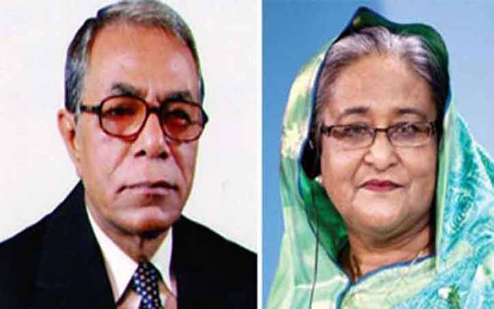 বঙ্গভবনে প্রধানমন্ত্রী