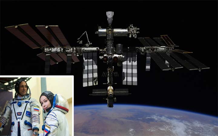 মহাকাশে শুটিং করতে গিয়ে মারাত্মক বিপদ থেকে বাঁচলেন রুশ অভিনেত্রী ও পরিচালক