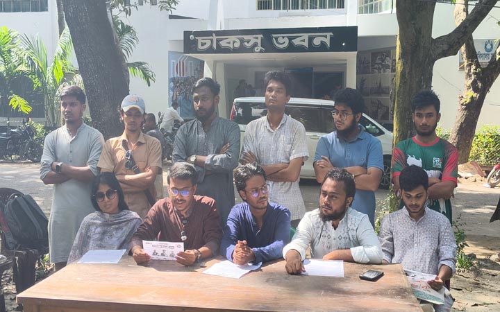 চাকসু নির্বাচনে সার্বভৌম শিক্ষার্থী ঐক্যের ২২ দফা ইশতেহার ঘোষণা