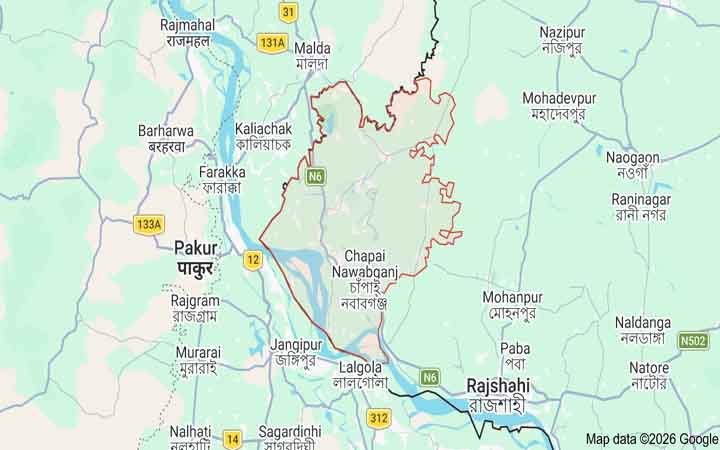 চাঁপাইনবাবগঞ্জে নির্মাণাধীন বাড়িতে ককটেল বিস্ফোরণ