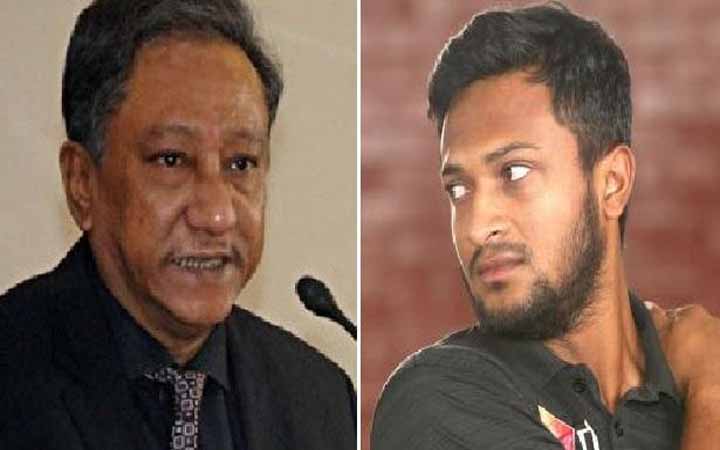 সাকিব বনাম বিসিবি