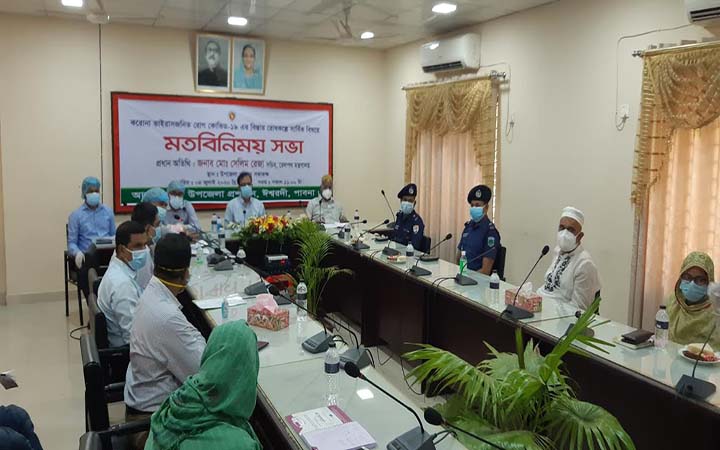 করোনা প্রতিরোধে পাবনায় ৩ টি পিসিআর ল্যাব স্থাপনের চেষ্টা চলছে-- রেল সচিব সেলিম রেজা
