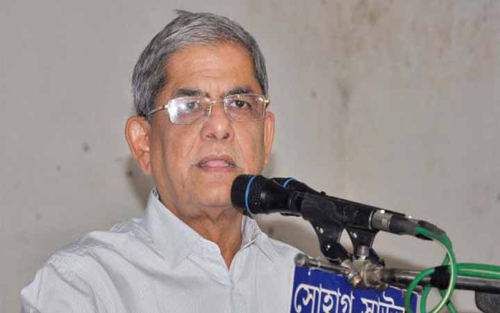 জীবিত খোকাকে দেশে ঢুকতে দেয়নি সরকার : ফখরুল