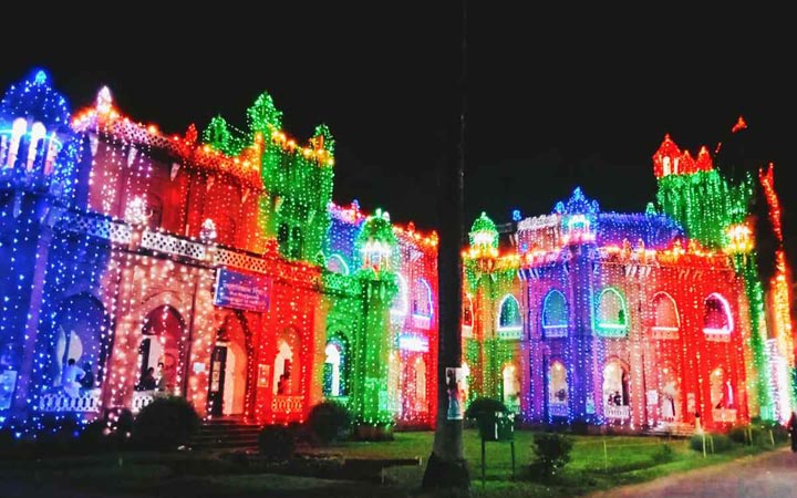 বিজয়ের উদযাপনে বর্ণিল ঢাবি