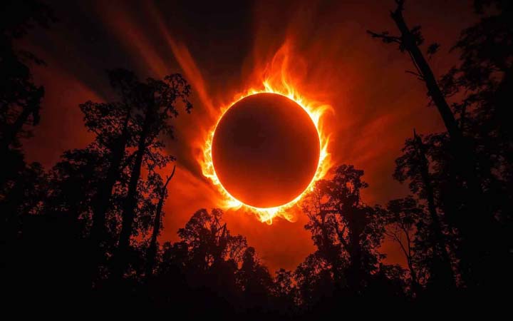 ২০২৪ সালের ৪ এপ্রিল সূর্যগ্রহণ হবে