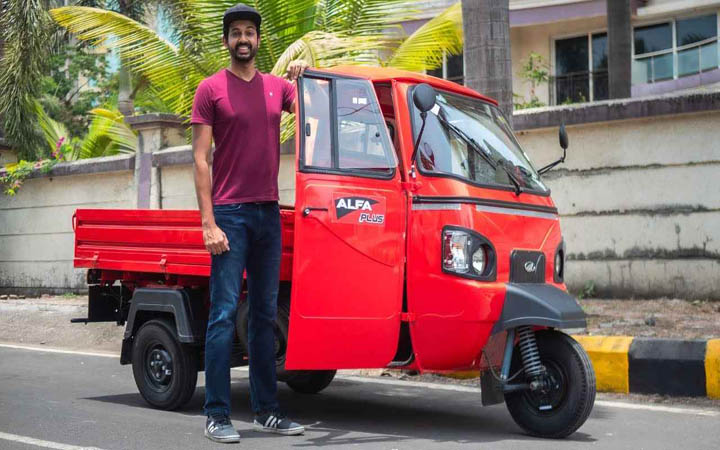 মাহিন্দ্রা আনল ব্যাটারিচালিত মিনি পিকআপ