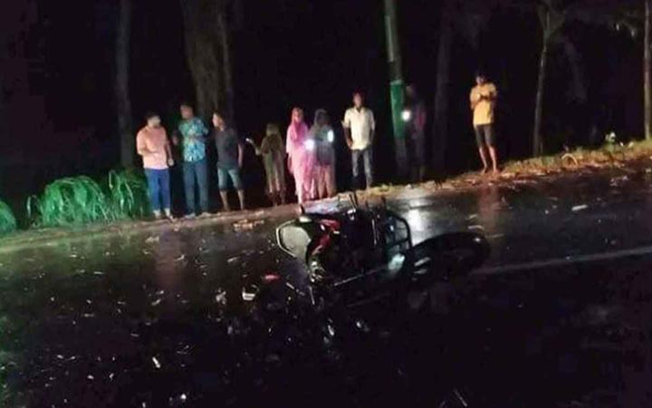 গাড়ির চাপায় মোটরসাইকেল আরোহী নিহত