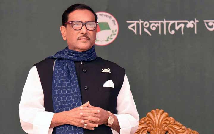 ওবায়দুল কাদের সাধারণ সম্পাদক পুন : নির্বাচিত