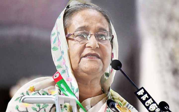 বঙ্গবন্ধুর স্বপ্ন বাস্তবায়নে কাজ করে যাচ্ছি : প্রধানমন্ত্রী